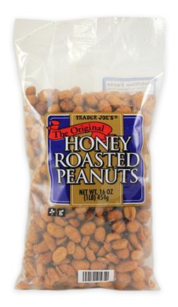 Trader Joe's Original Honey Roasted Peanuts, 1 lb