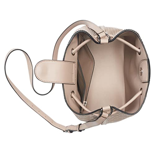 Calvin Klein Gabrianna Novelty Bucket Shoulder Bag, Goat Combo Logo