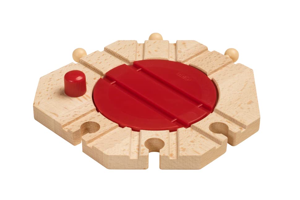 BRIO World - 33361 Mechanical Turntable | Train Toy Accessory for Kids Ages 3 and Up