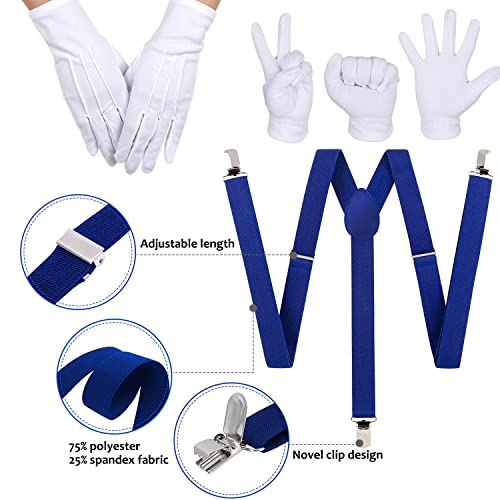 MOVINPE Super Mario Bros Mario and Luigi Hats Caps Mustaches Gloves Buttons Cosplay Costume