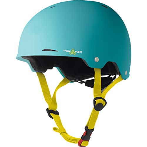 Triple Eight Gotham Dual Certified Helmet for Skateboard, Bike, Roller Skating, Sizes for Adults aand Teens, Baja Matte, X-Small/Small