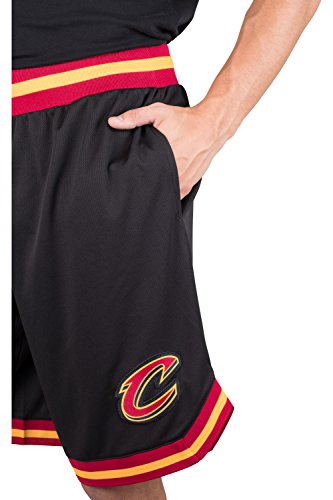 Ultra Game NBA Dallas Mavericks Mens Woven Basketball Shorts, Team Color, XX-Large