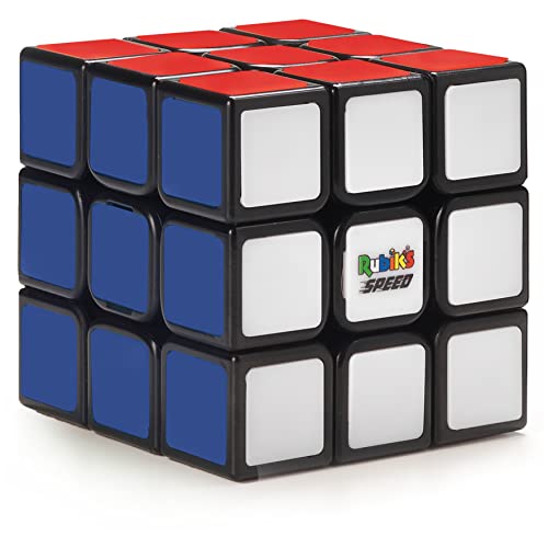 Rubik’s Cube, 3x3 Magnetic Speed Cube, Super Fast Problem-Solving Challenging Retro Fidget Toy Travel Brain Teaser, for Adults and Kids Ages 8 and up