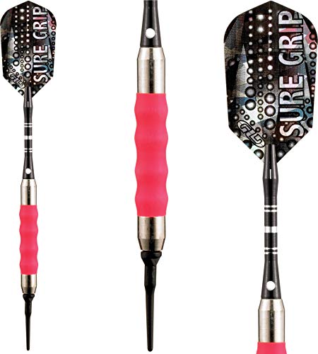Viper Sure Grip Soft Tip Darts, Pink, 16 Grams