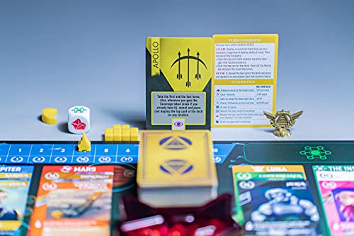 Stonemaier Games: Red Rising, Hand Management, Combo Building Strategy Board Game, 2 to 6 Players, for Ages 14 and up