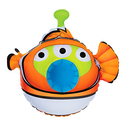 SwimWays Disney Pixar Inflatable Floating Pool Drink Holders, Toy Story Alien Mash-Up (6 Pack)