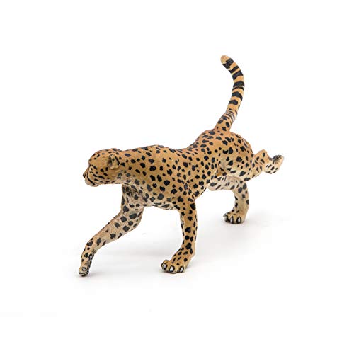 Papo -Hand-Painted - Figurine -Wild Animal Kingdom - Running Cheetah -50238 -Collectible - for Children - Suitable for Boys and Girls- from 3 Years Old