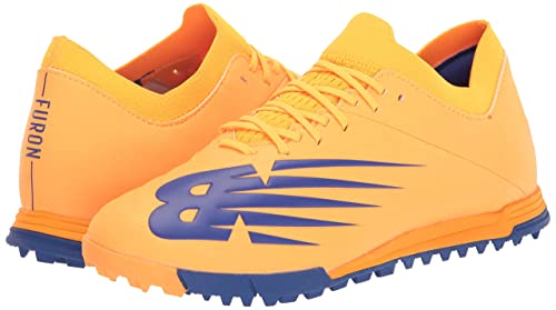 New Balance Men's Furon V7 Dispatch TF Soccer Shoe, Impulse/Vibrant Orange, 13