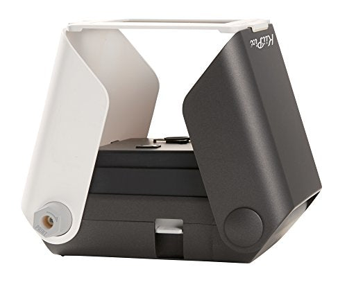 KiiPix Portable Portable Printer and Photo Scanner Compatible with FUJIFILM Instax Mini Film, Black