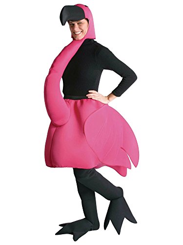 Rasta Imposta Flamingo Costume, Pink, One Size