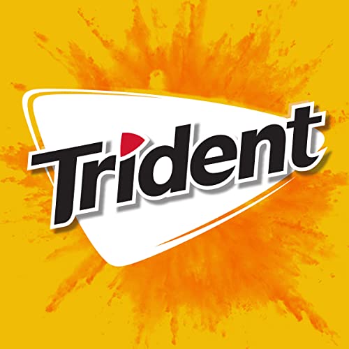 Trident Tropical Twist Sugar Free Gum (168 Total Pieces), 14 Count (Pack of 12)