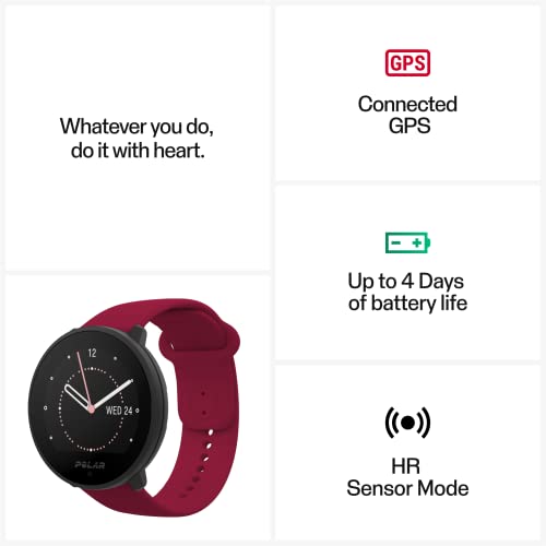 POLAR Unite - Fitness Watch, 24/7 Activity Tracker, Automatic Sleep Tracking, Connected GPS, Smart Daily Workout Guidance, Recovery Measurement, 130 Sports Profiles, Wrist-Based Heart Rate Monitor