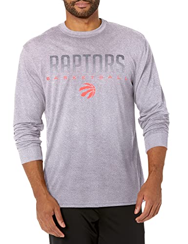 Ultra Game -NBA Men's Active Long Sleeve Pullover T-Shirt