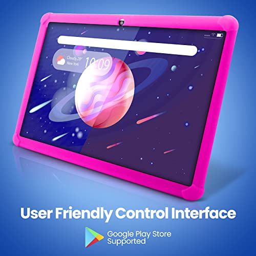 Pyle 10.1” Kids Tablet w/Stylus Pen - 10.1-Inch Tablet w/ 1080p HD Display, Dual Camera, WiFi Compatibility, Quad-Core Processor, 1GB RAM, 8GB Storage, Kid-Proof Cover : Electronics