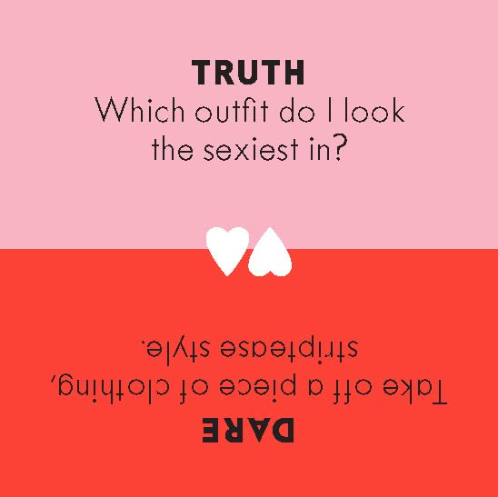 After Dinner Amusements: Truth or Dare for Couples: 50 Questions and Challenges (Sexy Date Night Card Game for Couples, Naughty Adult Game for Couples)