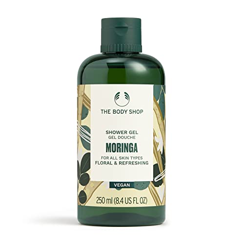 The Body Shop Shower Gel, Moringa, 8.4 Fl Oz (Pack of 1)