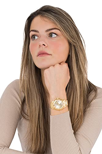 Invicta Women's 14397 Angel Analog Swiss-Quartz Gold Watch