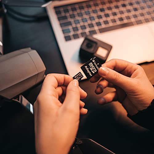 Verbatim 64GB Premium MicroSDXC Memory Card with Adapter, UHS-I V10 U1 Class 10 (44084)