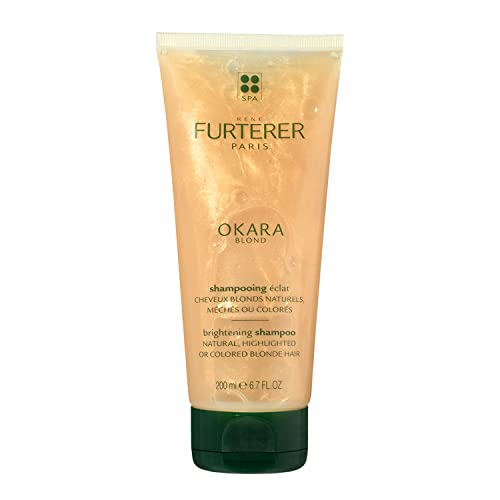 Rene Furterer OKARA BLONDE Brightening Shampoo, Natural Highlighted and Bleached Blonde, 6.7 oz.