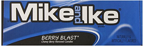 Mike and Ike Berry Blast Chewy Candy, 5 ounce Theater Box (Pack of 12)