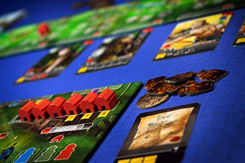 Paladins of The West Kingdom Strategy Board Game, 1-4 Players, Ages 12 and Up, 90-120 Min Play Time, Most Victory Points Win, Build Outposts, Fortifications, Commission Monks, and Confront Outsiders