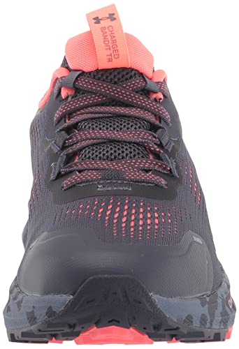 Under Armour Women's Charged Bandit 2 --Running Shoe, (500) Tempered Steel/Blitz Red/Blitz Red, 7