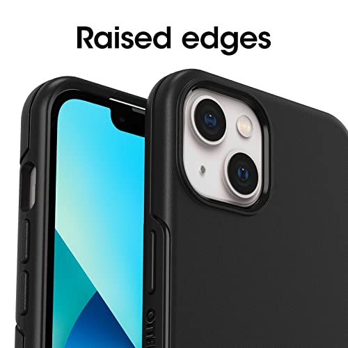 OtterBox Symmetry Series Case for iPhone 13 (Only) - Single Unit Ships in Polybag, Ideal for Business Customers - Black