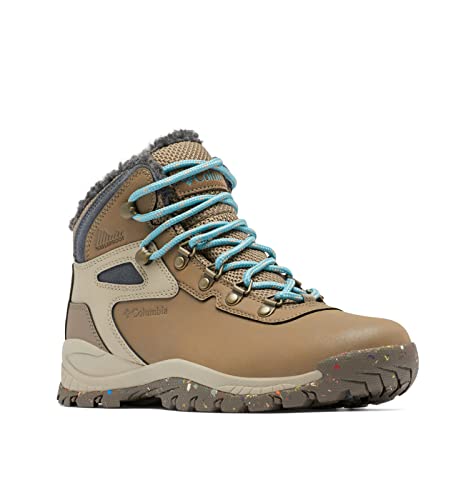 Columbia Women's Newton Ridge Plus Omni Heat, Wet Sand/Sea Wave, 10.5