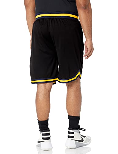 Ultra Game NBA Indiana Pacers Mens Woven Basketball Shorts, Team Color, Small