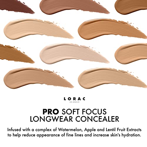 LORAC PRO Soft Focus Longwear Concealer |Buildable Coverage | Lightweight | 11.5 Medium