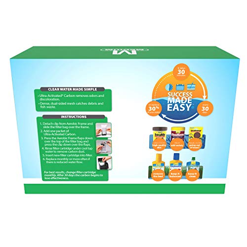 Tetra Whisper Bio-Bag Filter Cartridges For Aquariums - Unassembled Medium (Pack of 12)