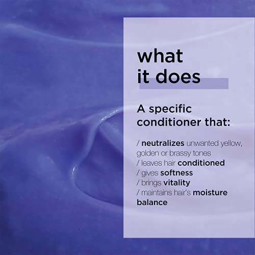 milk_shake Silver Shine Purple Conditioner for Blonde Hair - Blonde Toner for Brassy Hair