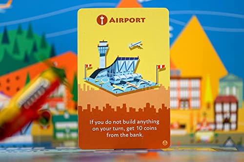 Pandasaurus Games Machi Koro The EXPANSIONS | City Building Strategy Board Game | Fast-Paced Dice Rolling Game for Adults and Kids | Ages 10+ | 2-5 Players | Average Playtime 30-45 Minutes | Made