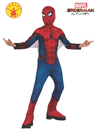 Rubie's Marvel Spider-Man Far from Home Child's Spider-Man Costume and Mask, Small,Red/Blue
