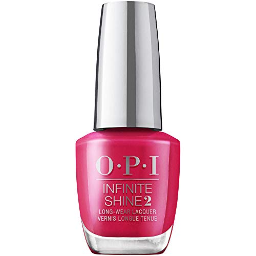 OPI Infinite Shine 2 Long-Wear Lacquer, Running With The In-Finite Crowd, Pink Long-Lasting Nail Polish, 0.5 fl oz