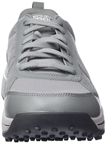 Skechers Men's Go Arch Fit Golf Shoe Sneaker, Gray, 12.5