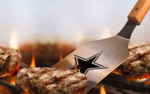 YouTheFan NFL Dallas Cowboys Classic Series 3-Piece BBQ Set , Stainless Steel, 22' x 9'