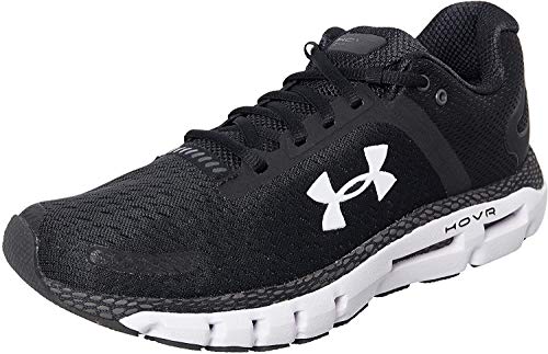 Under Armour Men's HOVR Infinite 2 Running Shoe, Black (001)/White, 9.5