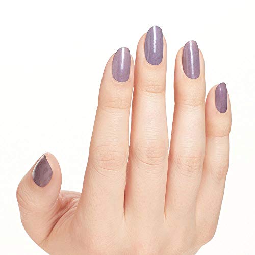 OPI Nail Lacquer, Addio Bad Nails, Ciao Great Nails, Purple Nail Polish, Milan Collection, 0.5 fl oz