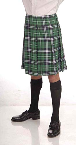 Forum Novelties mens St. Patrick's Day Kilt Adult Sized Costumes, Green, Standard US