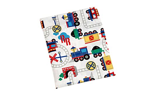 Everything Kids Toddler Bedding Set, Choo Choo , 4 Piece Set