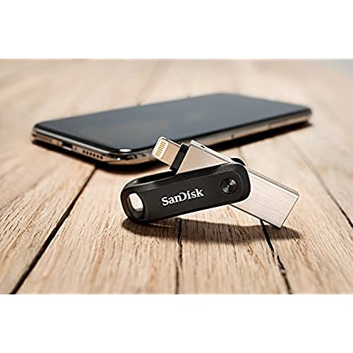 SanDisk 128GB iXpand Flash Drive Go for iPhone - SDIX60N-128G-GN6NE