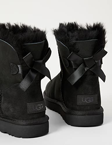 UGG Women's Mini Bailey Bow Ii Boot, Black, 5