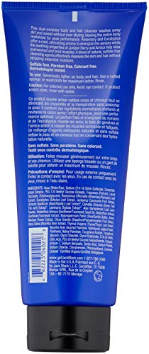 Jack Black Turbo Wash Energizing Cleanser for Hair and Body, 10 Fl Oz