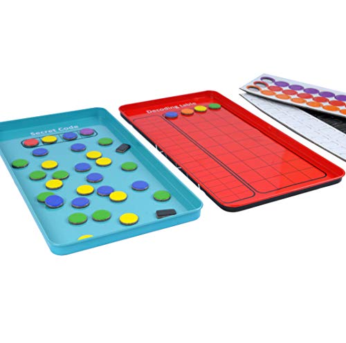 The Purple Cow Magnetic Secret Code Board Game for Kids. Crack The Secret Code. Travel Size - Ideal for Travelling and Have Fun for Kids and Adults. Magnetic Secret Code