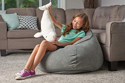 Wild Republic Beluga Whale Plush, Stuffed Animal, Plush Toy, Gifts for Kids, Cuddlekins, 21 inches , White