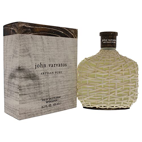Men's Cologne by John Varvatos, Artisan Pure, 4.2 Fl Oz Eau de Toilette EDT Spray