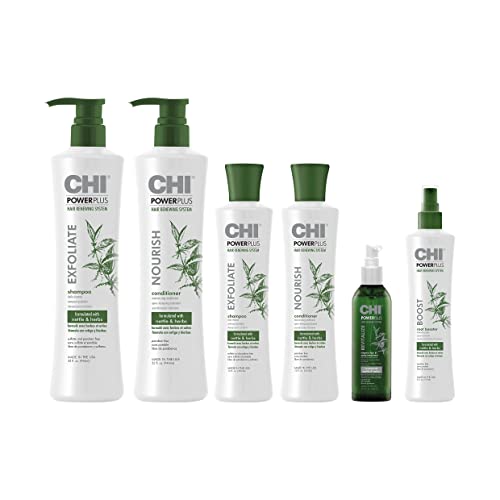 Chi Powerplus Exfoliate Shampoo By Chi for Unisex - 12 Oz Shampoo, 12 Ounce
