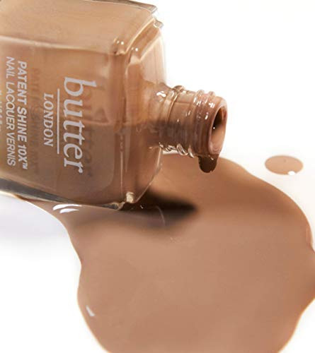 butter LONDON Patent Shine 10X Nail Lacquer, Gel-Like Finish, Chip-Resistant Formula, 10-Free Formula, Cruelty-Free, Polymer Technology, Yummy Mummy