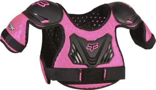 FOX RACING Youth Peewee Titan Motocross Roost Deflector, Black/Pink, S/M